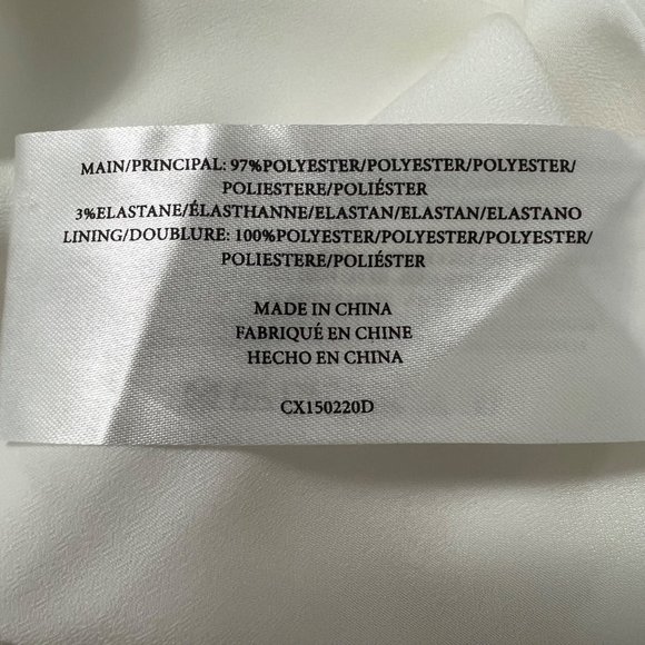 Cameo Wrap It Up Womens Halter Mini Dress Ivory Belted Faux Wrap size Small - Picture 12 of 16